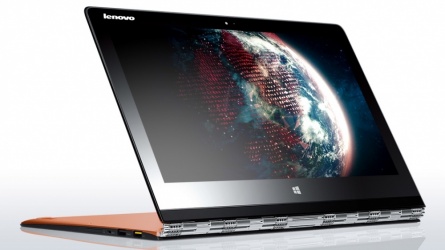 Lenovo 2 en 1 IdeaPad Yoga 3 Pro Touch 13.3'', Intel Core M-5Y71 1.20GHz, 8GB, 256GB SSD, Windows 8.1 64-bit, Negro/Naranja 