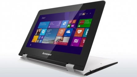 Lenovo 2 en 1 Yoga 300 11.6'', Intel Pentium N3540 2.16GHz, 4GB, 500GB, Windows 10 Home 64-bit, Negro/Blanco 
