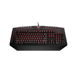 Teclado Gamer Lenovo Legion GX30K04088 LED Rojo, Teclado Mecánico, Kailh Red, Alámbrico, Negro (Inglés) 