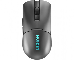 Mouse Gamer Ergonómico Lenovo M600S QI, Inalámbrico, Óptico, 19.000DPI, RF Wireless/Bluetooth/USB-C, Gris 