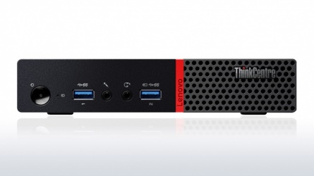 Mini PC Lenovo ThinkCentre M600 Tiny, Intel Celeron N3050 1.60GHz, 8GB, 500GB, FreeDOS, Negro 