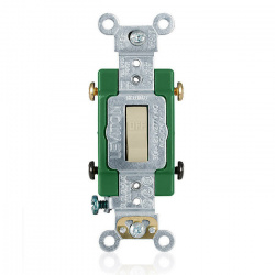 Leviton Apagador 3032-2I, 1 Boton, 120 - 277V, 30A 