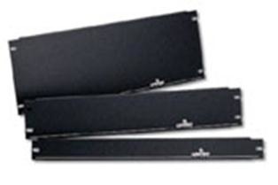Leviton Panel Ciego para Rack 2U, Negro 