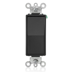 Leviton Apagador 5604-2E, 4 Vías, 15A, Negro 