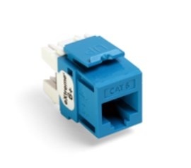 Leviton Jack Modular Quickport Categoría 6, Azul 