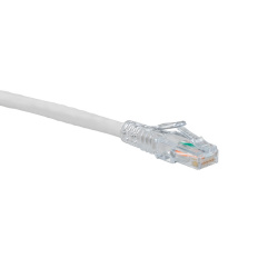 Leviton Cable Patch Cat6 UTP Blindado RJ-45 Macho - RJ-45 Macho, 3 Metros, Blanco 