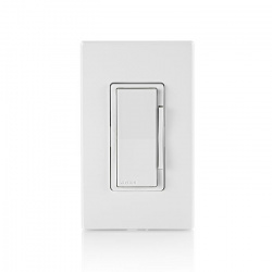 Leviton Decora Smart D24SF-1BW Control de Ventiladores, 3 Canales 