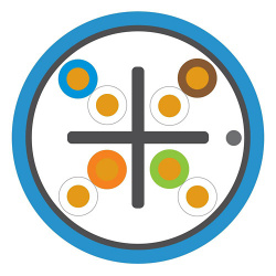 Leviton Bobina de Cable Ethernet Cat6a, F/UTP, 305 Metros 