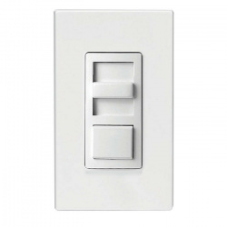 Leviton Atenuador de Luz IllumaTech 60, 2 Botones, Blanco 