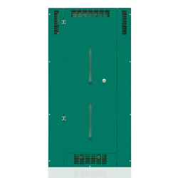 Leviton Gabinete de Relevadores R32TC-100, 32 Circuitos, Verde 