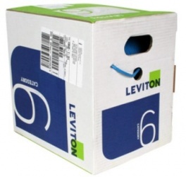 Leviton Bobina de Cable Ethernet Cat6, UTP, 305 Metros 