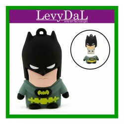 Memoria USB LevyDal BATMAN MINI, 16GB, USB 2.0, Batman 