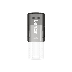 Memoria Flash Lexar JumpDrive S60, 32GB, USB 2.0, Blanco/Negro 