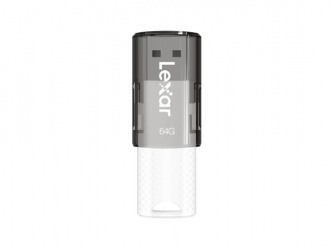Memoria USB Lexar S60, 64GB, USB 2.0, Negro 