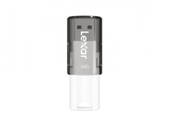 Memoria USB Lexar S60, 64GB, USB 2.0, Negro 