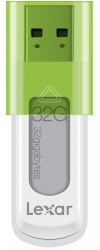 Memoria USB Lexar JumpDrive S50, 32GB, USB, Verde 