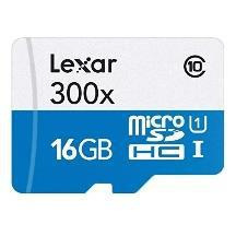Memoria Flash Lexar LSDMI-16GB, 16GB MicroSD Clase 10 