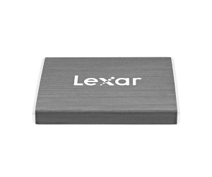SSD Externo Lexar SL100 Pro Portable, 512GB, USB-C, Gris  