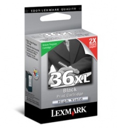 Cartucho Lexmark #36XL Negro 