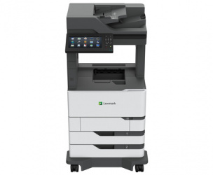 Multifuncional Lexmark MX826ADE, Blanco y Negro, Láser, Print/Scan/Copy/Fax 