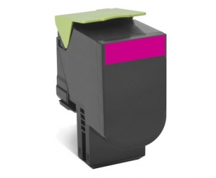 Tóner Lexmark 80C8SM0 Magenta, 2.500 Páginas  