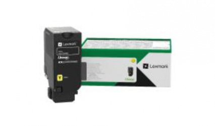 Tóner Lexmark 81C8XY0 Extra Alto Rendimiento Amarillo, 16.000 Páginas 