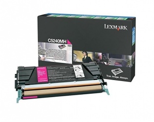 Tóner Lexmark C5240MH Magenta, 5000 Páginas 