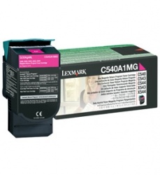 Tóner Lexmark C540A1MG Magenta, 1.000 Páginas  