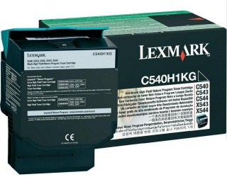 Tóner Lexmark C540H1KG Alto Rendimiento Negro, 2.500 Páginas  