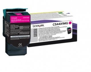 Tóner Lexmark C544X1MG Super Alto Rendimiento Magenta, 4.000 Páginas  