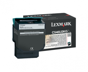 Cartucho Lexmark C546U2 Negro, 8000 Páginas 