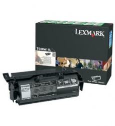 Tóner Lexmark T650A11L Negro, 7000 Páginas 