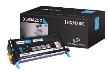 Tóner Lexmark X560A2CG Cian, 4000 Páginas 