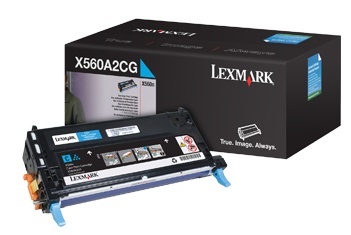 Tóner Lexmark X560A2CG Cian, 4.000 Páginas  