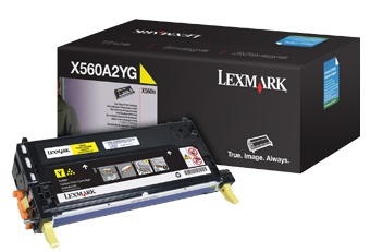 Tóner Lexmark X560A2YG Amarillo, 4.000 Páginas  