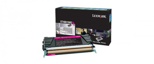 Tóner Lexmark Programa Retorno X748H1MG Magenta, 10.000 Páginas 