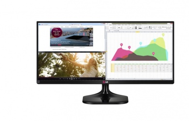 Monitor LG 25UM57-P LED 25'', Quad HD, Ultra Wide, HDMI, Negro 