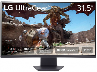 Monitor Gamer Curvo LG Ultragear 32GS60QC LED 31.5