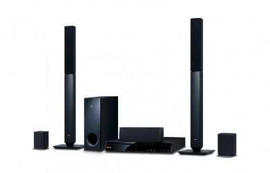 LG Home Theater BH6430P, 5.1, 1000W, 3D, HDMI, Blu-Ray Player Incluido 