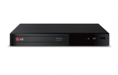 LG BP340 Smart Blu-Ray Player, HDMI, USB 2.0, WiFi, Externo, Negro 