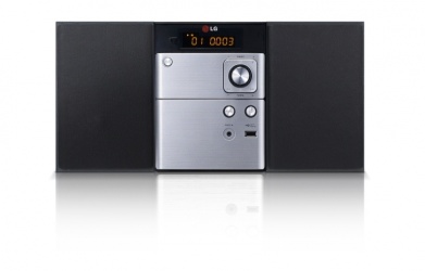 LG CM1530 Micro Componente, 10W RMS, USB 2.0, Negro/Plata 