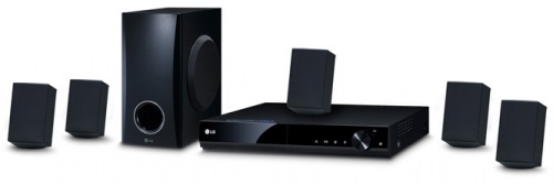LG Home Theater DH4130S, 5.1, 330W RMS, HDMI, DVD Player Incluido 