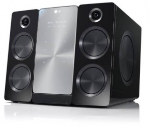 LG FB166 Micro Componente, 160W, Negro/Plata 