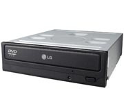 LG GDR-8164B Quemador de DVD, DVD+R, 16x, SATA, Interno, Negro/Gris 