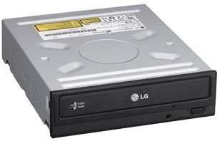 LG GH24NS90 Quemador de DVD, DVD+R 24x / DVD+RW 8x, SATA, Interno, Negro (Bulk) 