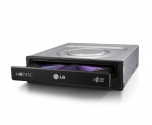 LG GH24NSD1 Quemador de DVD, DVD-R 24x / DVD+RW 8x, SATA, Interno, Negro 