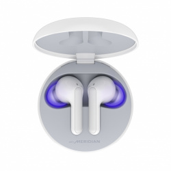 LG Audífonos Intrauriculares con Micrófono TONE Free FN6, Inalámbrico, Bluetooth 5.0, USB-C, Blanco 