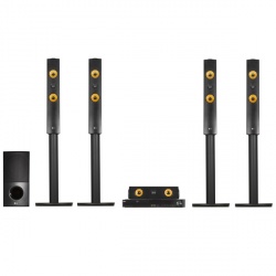 LG Home Theater LHB755, Bluetooth, 5.1, 1200W, 3D, HDMI, Blu-Ray Player Incluido 