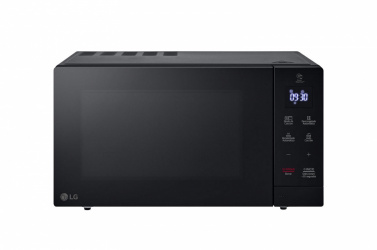 LG Horno de Microondas MH7032JAS, 1.1 Pies Cúbicos, 900W, Negro 
