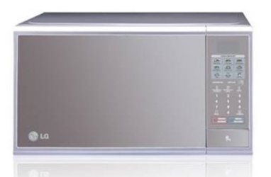 LG Horno de Microondas MS1140SL, 1.1 Pies Cúbicos, 1000W, Plata Espejo 